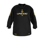 Unihoc Målvaktströja ALPHA Evolab Black/Gold-Innebandy24