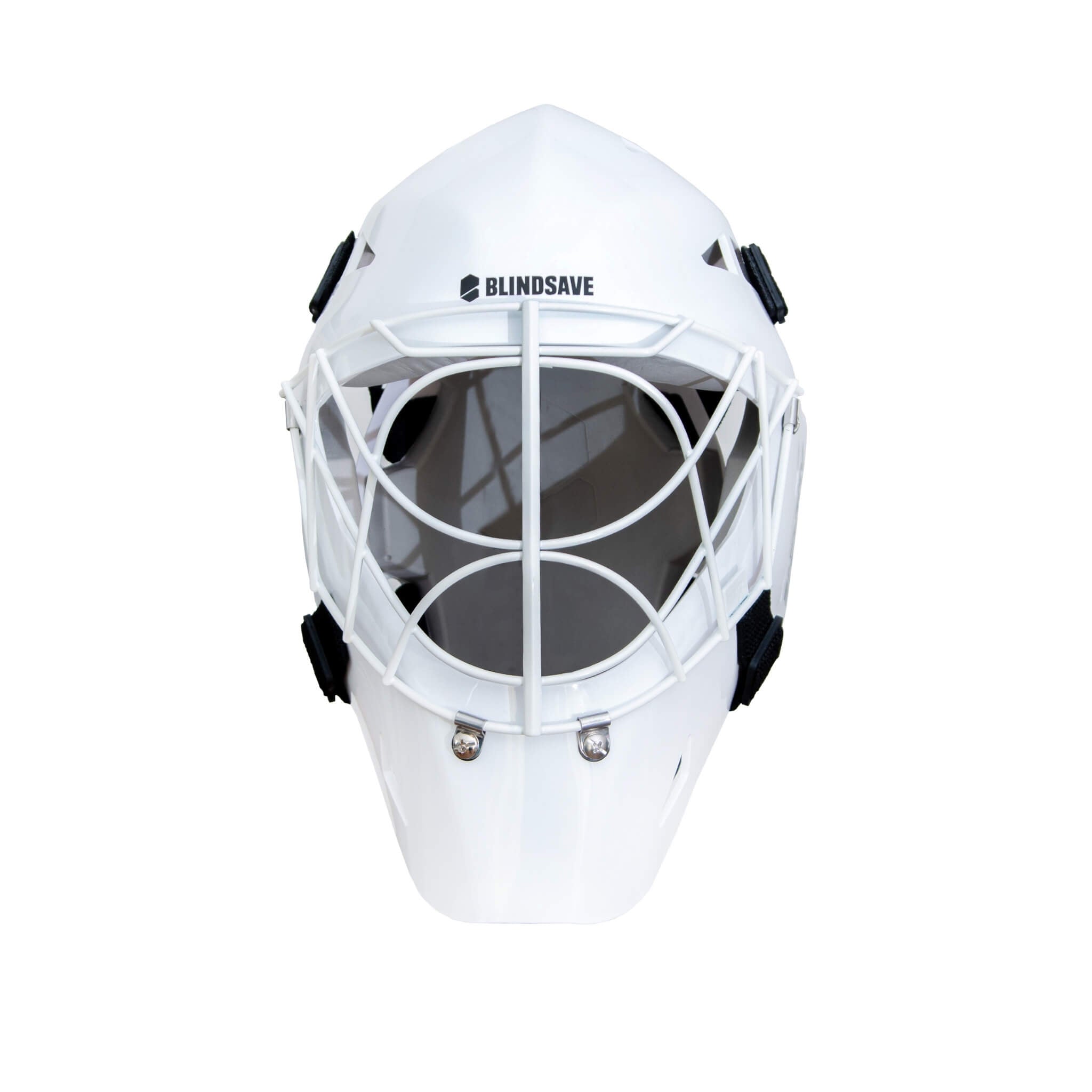 Blindsave Målvaktshjälm Sharky White-Innebandy24