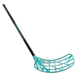 Oxdog Floorball Stick ULTIMATELIGHT HES 29 Round Highlight Black/Turquoise