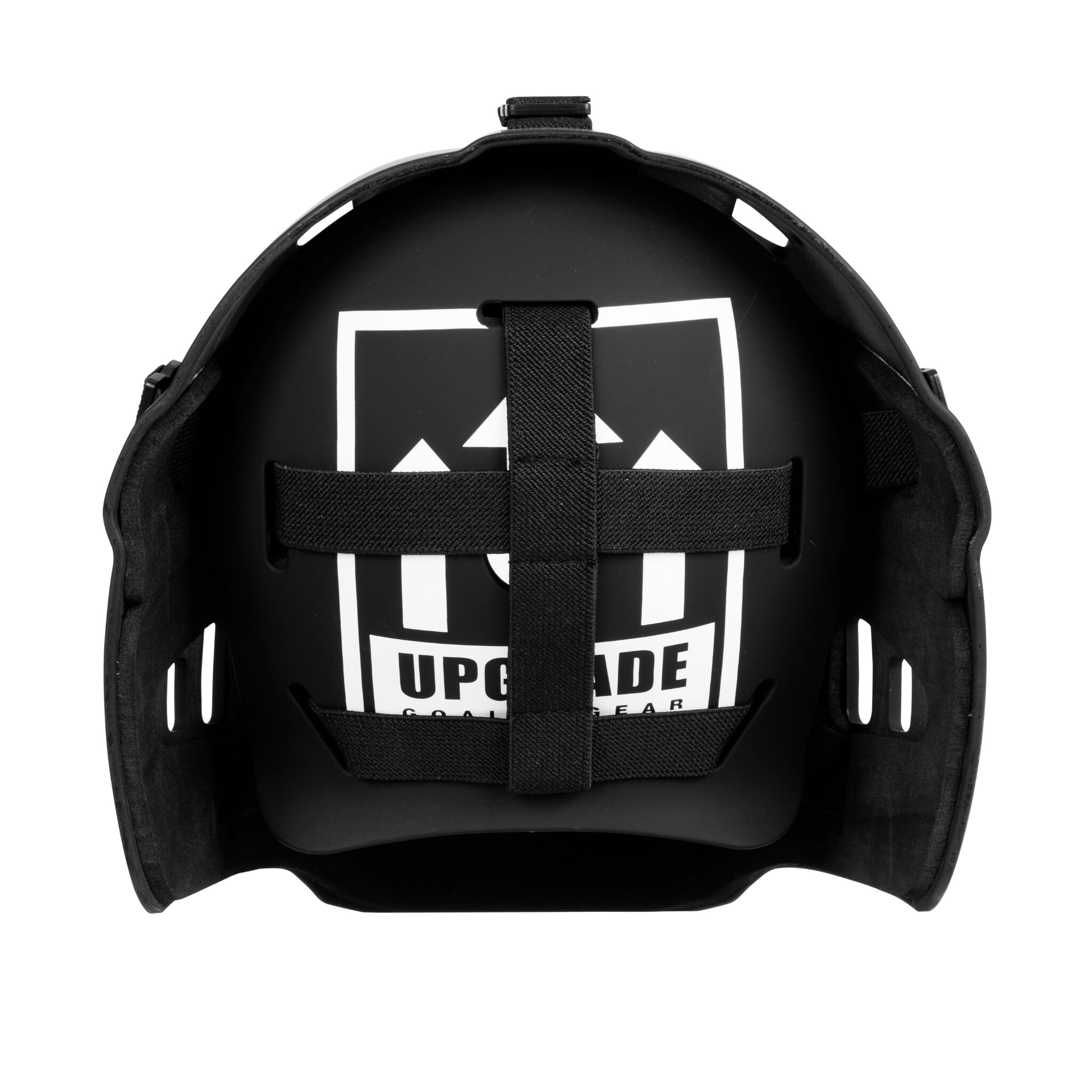 Zone Målvaktshjälm UPGRADE JR Black/Silver-Innebandy24
