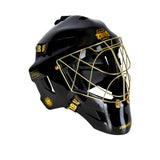 Zone Målvaktshjälm UPGRADE PRO Cat Eye Cage Black/Gold-Innebandy24