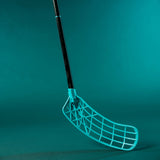 Salming Floorball Stick Trident Q-series Carbon Pro 2.0 ICON 27 Black/Laguna Blue