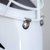 Blindsave Goalie Helmet Sharky White