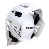 Blindsave Goalie Helmet Sharky White