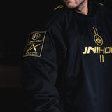 Unihoc Goalie Shirt ALPHA Evolab Black/Gold