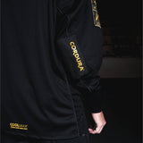 Unihoc Goalie Shirt ALPHA Evolab Black/Gold