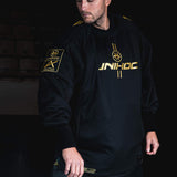 Unihoc Goalie Shirt ALPHA Evolab Black/Gold