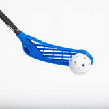 Unihoc Floorball Blade EVO3 Hook (PE) Bright Blue