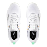 Mizuno Floorball Shoes WAVE Luminous 3 White/Black/Frozen Emerald