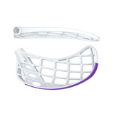 Fat Pipe Innebandyblad SILK SLICKS (PPS) Ghost White/ (PE) Deep Purple