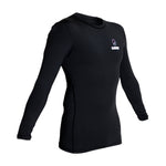 Blindsave Compression Shirt (L/S) Black, Svart målvaktströja från Blindsave