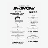 Unihoc Protective Eyewear ENERGY Kids All White