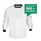 Zone Goalie Shirt UPPGRADE PRO4 Superwide White/Silver