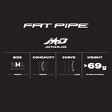 Fat Pipe Floorball Blade JAB (PPB) FH2 Baby Blue