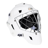 Zone Goalie Mask UPGRADE PRO (Cat-Eye-Cage) White/Silver
