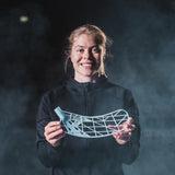 Oxdog Floorball Blade OptiLight PP Carbon (MBC) Artic Frozen/Silver