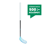 Fat Pipe Floorball Stick RAW Low Kick 27 SILK SLICKS Black/Blue