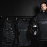 Unihoc Målvaktshjälm EVOLAB Platinum EDT Graphite/Black