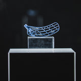 Oxdog Floorball Blade Triad Carbon (MBC3) Steel Blue/Silver