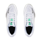 Mizuno Floorball Shoes Thunder Blade Z White/Black/Frozen Emerald