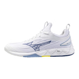 Mizuno Innebandyskor WAVE Luminous 3 White/Bellwether Blue/Bel Air Blue