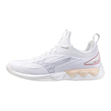 Mizuno Floorball Shoes WAVE Luminous 3 Women White/Aleutian/Cloud Pink