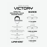 Unihoc Protective Eyewear VICTORY JR (HARD CASE) Blue