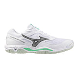 Mizuno Innebandyskor WAVE Phantom 3 White/Black/Frozen Emerald