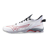 Mizuno Floorball Shoes WAVE Mirage 5 White/Salsa/Black