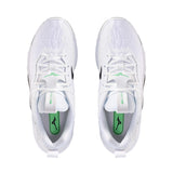 Mizuno Floorball Shoes WAVE Stealth Neo 2 White/Black/Frozen Emerald