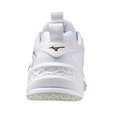 Mizuno Floorball Shoes WAVE Stealth Neo 2 White/Black/Frozen Emerald