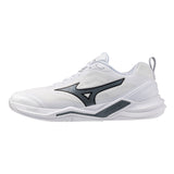 Mizuno Innebandyskor WAVE STEALTH ELITE White/Metallic Gray