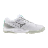 Mizuno Floorball Shoes Stealth STAR 3 JR White/Black/Frozen Emerald