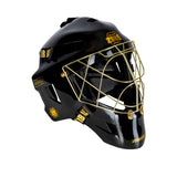 Zone Goalie Helmet UPGRADE PRO Cat Eye Cage Black/Gold