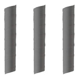 Zone Grepplinda "Overgrip Sticky Thin" Grey Top Part 3-pack