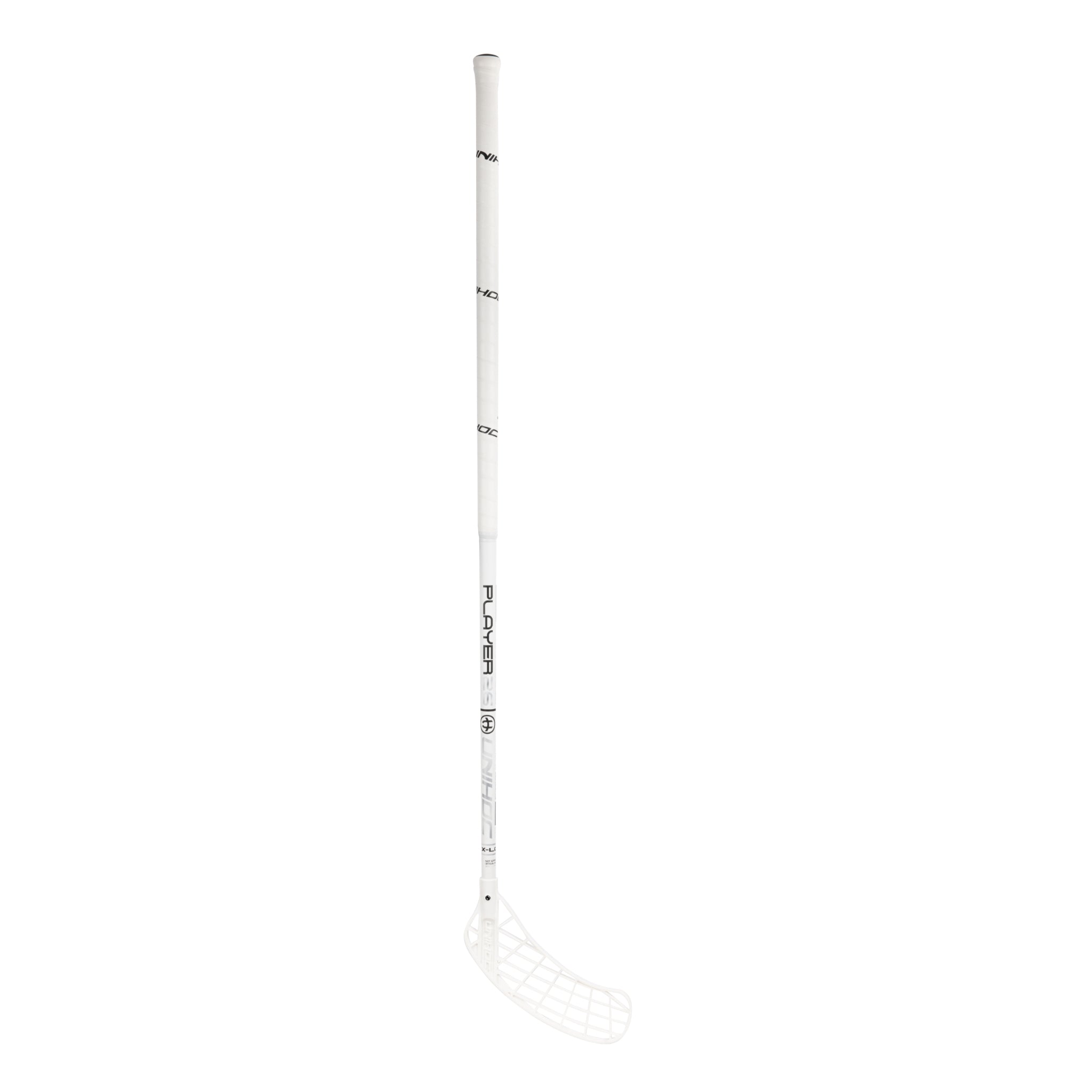 Unihoc Innebandyklubba PLAYER 26 X-long White/Silver