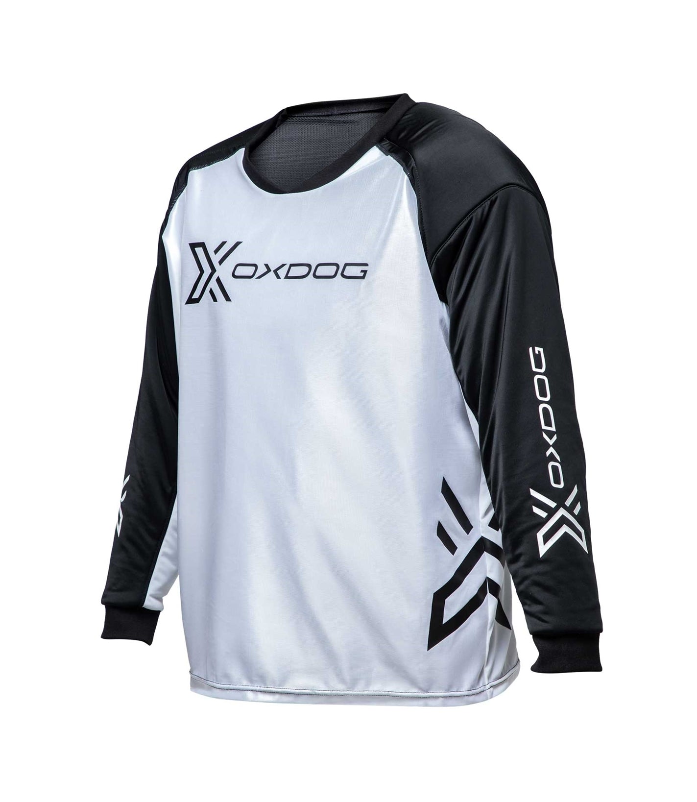 Oxdog Målvaktströja XGUARD Padded White/Black, Vit/Svart målvaktströja från Oxdog